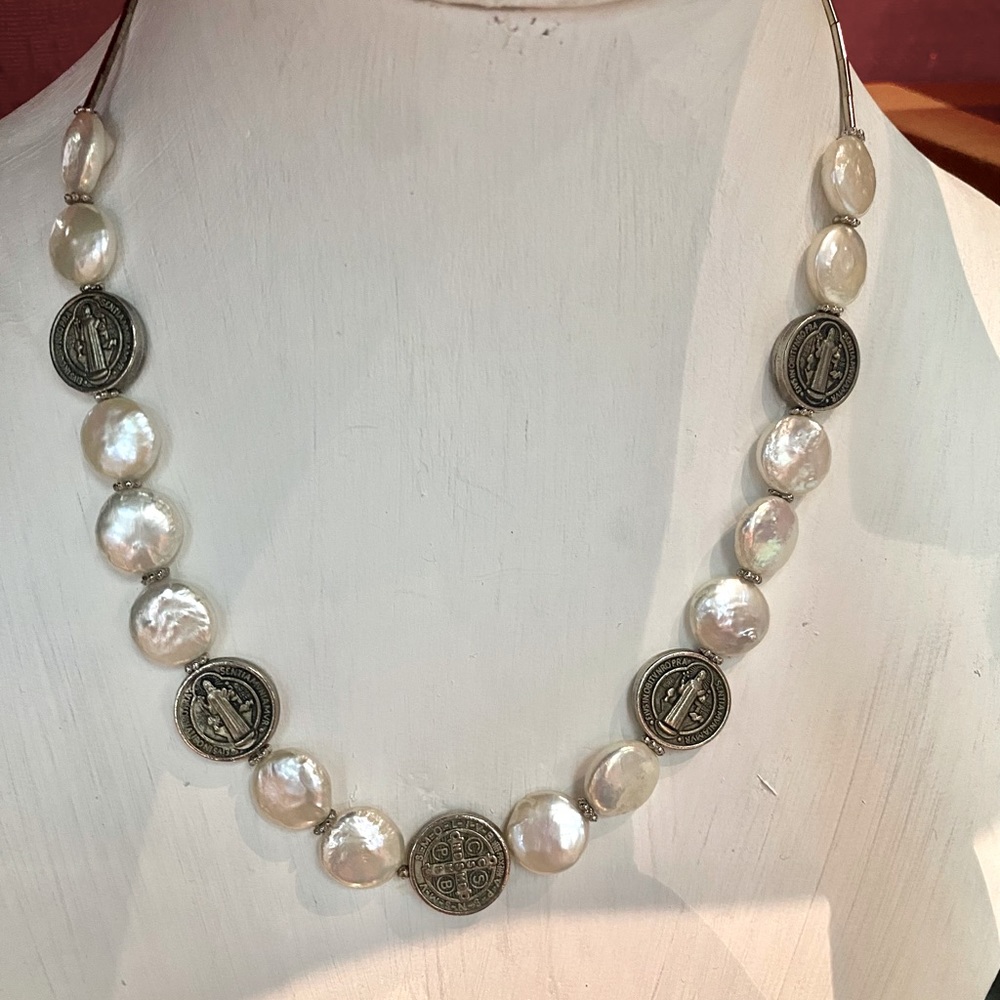 San Benito Saint Benito necklace